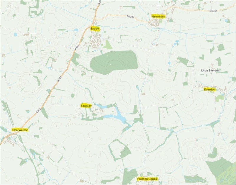 Map Benefice Churches